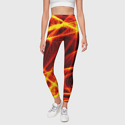 Леггинсы женские Огненный трек, цвет: 3D-принт — фото 2