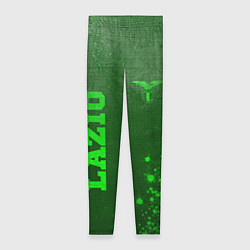 Женские легинсы Lazio - green gradient вертикально