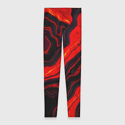 Леггинсы женские Срез магматической породы, цвет: 3D-принт