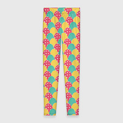 Леггинсы женские Крашенные яйца, цвет: 3D-принт