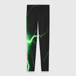 Женские легинсы Lightning green