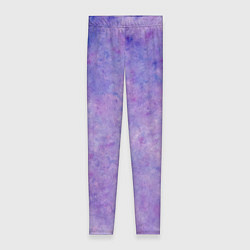 Леггинсы женские Фиолетовый свет фонаря, цвет: 3D-принт