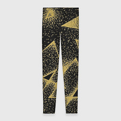 Женские легинсы Triangle yellow with dots