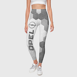 Леггинсы женские Opel - white gradient по-вертикали, цвет: 3D-принт — фото 2