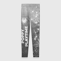 Леггинсы женские Poppy Playtime - grey gradient по-вертикали, цвет: 3D-принт
