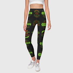 Леггинсы женские Easter holidays, цвет: 3D-принт — фото 2