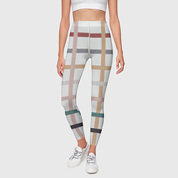 Леггинсы женские Плетенка пастельная, цвет: 3D-принт — фото 2
