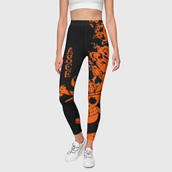 Леггинсы женские One Piece - Ace, цвет: 3D-принт — фото 2