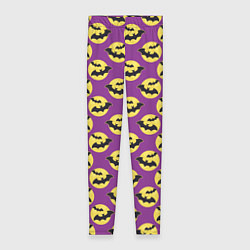 Женские легинсы Паттерн с летучими мышами