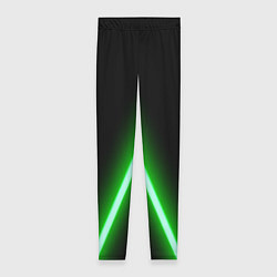 Женские легинсы Color neon green