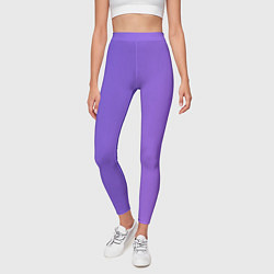 Леггинсы женские Color purple gradient, цвет: 3D-принт — фото 2