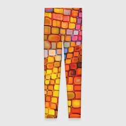 Леггинсы женские Текстуры, цвет: 3D-принт