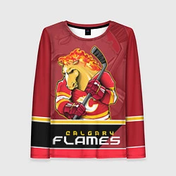 Женский лонгслив Calgary Flames