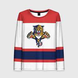 Лонгслив женский Florida Panthers, цвет: 3D-принт