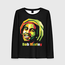Женский лонгслив Bob Marley Smile