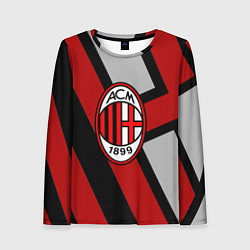 Лонгслив женский Milan FC 1899, цвет: 3D-принт