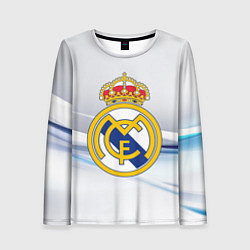 Лонгслив женский Реал Мадрид, цвет: 3D-принт