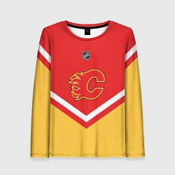 Женский лонгслив NHL: Calgary Flames