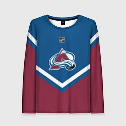 Женский лонгслив NHL: Colorado Avalanche