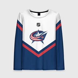 Женский лонгслив NHL: Columbus Blue Jackets