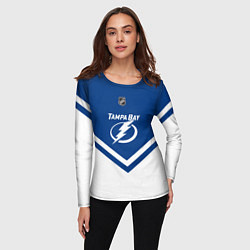 Лонгслив женский NHL: Tampa Bay Lightning, цвет: 3D-принт — фото 2