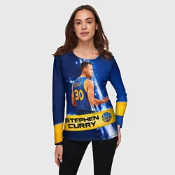Лонгслив женский Golden State Warriors 8, цвет: 3D-принт — фото 2