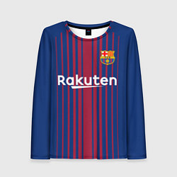 Лонгслив женский FCB Barcelona: Rakuten, цвет: 3D-принт