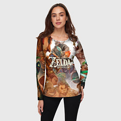 Лонгслив женский The Legend of Zelda, цвет: 3D-принт — фото 2