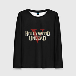 Лонгслив женский Hollywood Undead V, цвет: 3D-принт