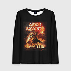 Лонгслив женский Amon Amarth: Hell Battle, цвет: 3D-принт