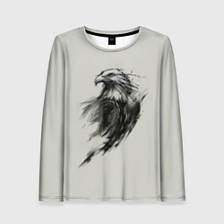 Лонгслив женский Дикий орел, цвет: 3D-принт
