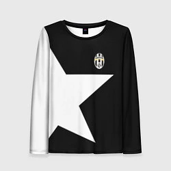 Лонгслив женский FC Juventus: Star, цвет: 3D-принт