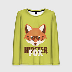 Женский лонгслив Hipster Fox