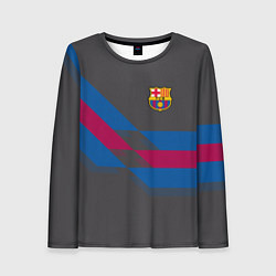 Женский лонгслив Barcelona FC: Dark style