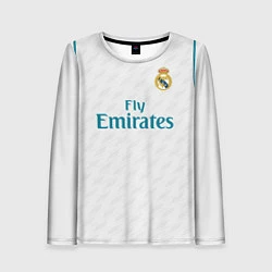 Лонгслив женский Real Madrid FC: Isco Home 17/18, цвет: 3D-принт