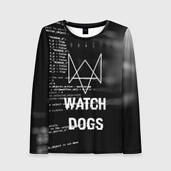 Лонгслив женский Watch Dogs: Hacker, цвет: 3D-принт