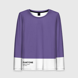 Женский лонгслив Pantone: Ultra Violet