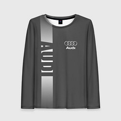 Лонгслив женский Audi: Grey Sport, цвет: 3D-принт