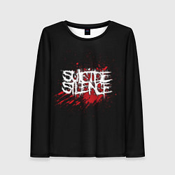 Лонгслив женский Suicide Silence Blood, цвет: 3D-принт