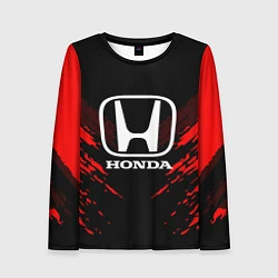 Женский лонгслив Honda: Red Anger