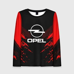 Женский лонгслив Opel: Red Anger