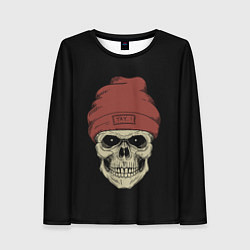 Женский лонгслив Street Skull