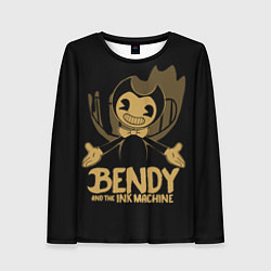 Лонгслив женский Bendy And the ink machine, цвет: 3D-принт