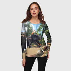 Лонгслив женский ARK: Survival Evolved, цвет: 3D-принт — фото 2
