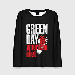 Лонгслив женский Green Day: American Idiot, цвет: 3D-принт