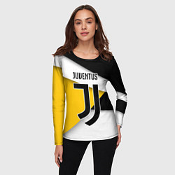 Лонгслив женский FC Juventus, цвет: 3D-принт — фото 2