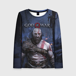 Лонгслив женский God of War: Kratos, цвет: 3D-принт