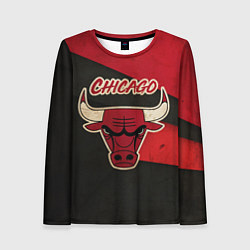 Женский лонгслив Chicago Bulls: Old Style