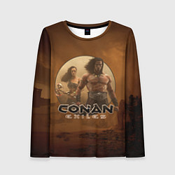 Лонгслив женский CONAN: Exiles, цвет: 3D-принт