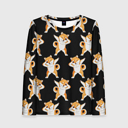 Женский лонгслив Foxes Dab